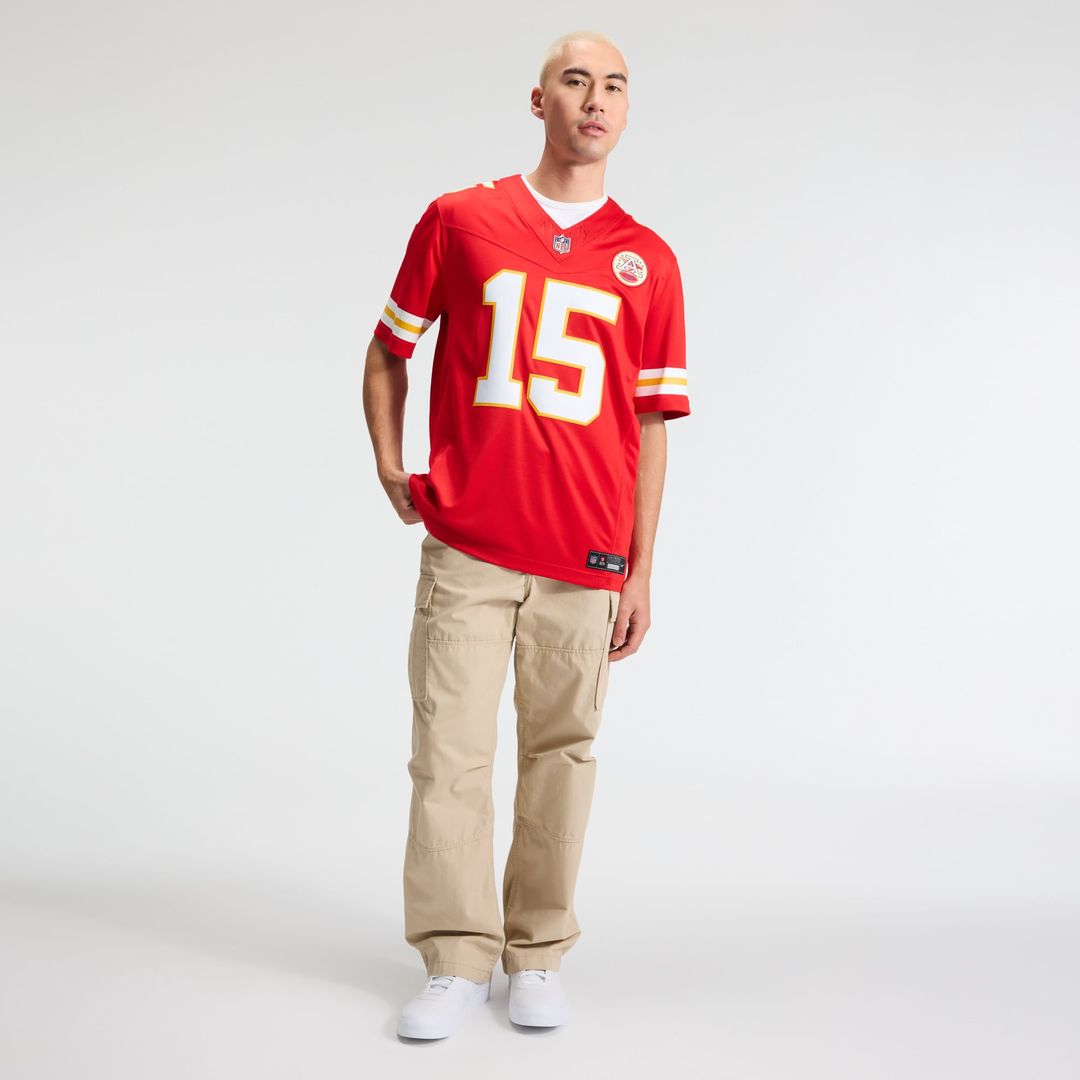 Kansas City Chiefs Patrick Mahomes Nike White Vapor F.U.S.E. Stitched Limited Jersey product image 10, provided for visual
