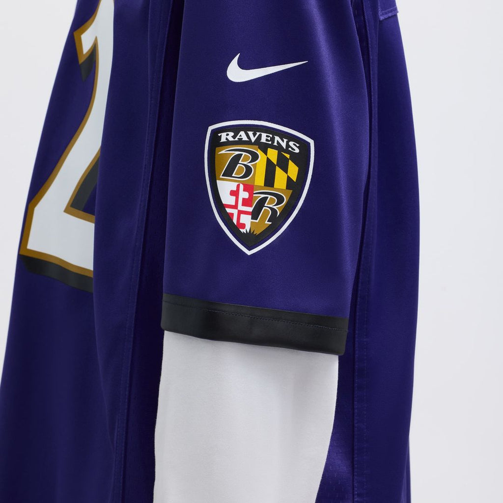 Baltimore Ravens Derrick Henry Nike Purple Game Player Jersey product image 10, provided for visual reference and product