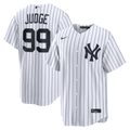 New York Yankees Aaron Judge Nike White Home Replica Jersey product image 1, provided for visual reference and product