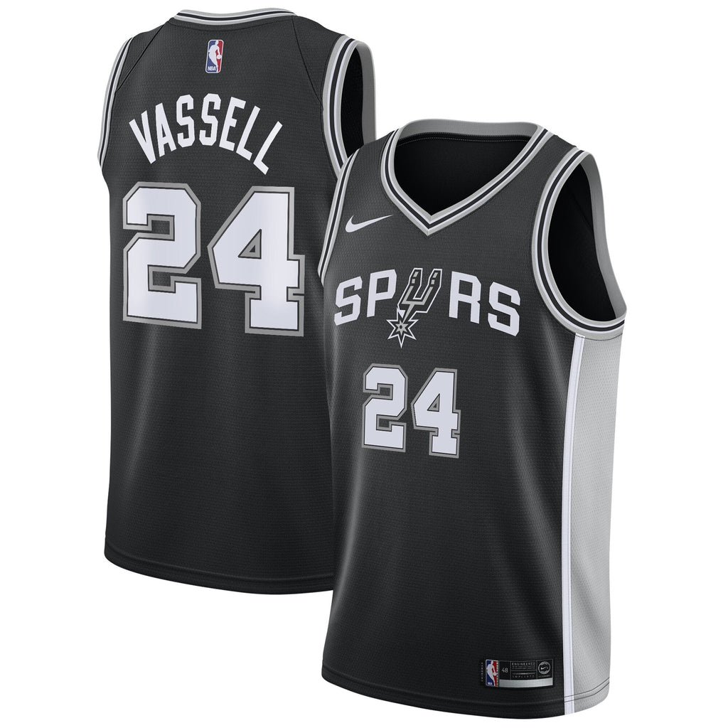 San Antonio Spurs Nike Icon Jersey - Devin Vassell - Unisex product image 1, provided for visual reference and product
