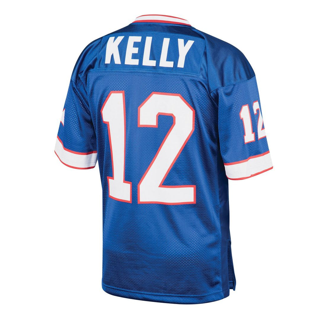 Buffalo Bills 1994 Jim Kelly Mitchell & Ness Royal Authentic Throwback Retired Player Jersey product image 3, provided for