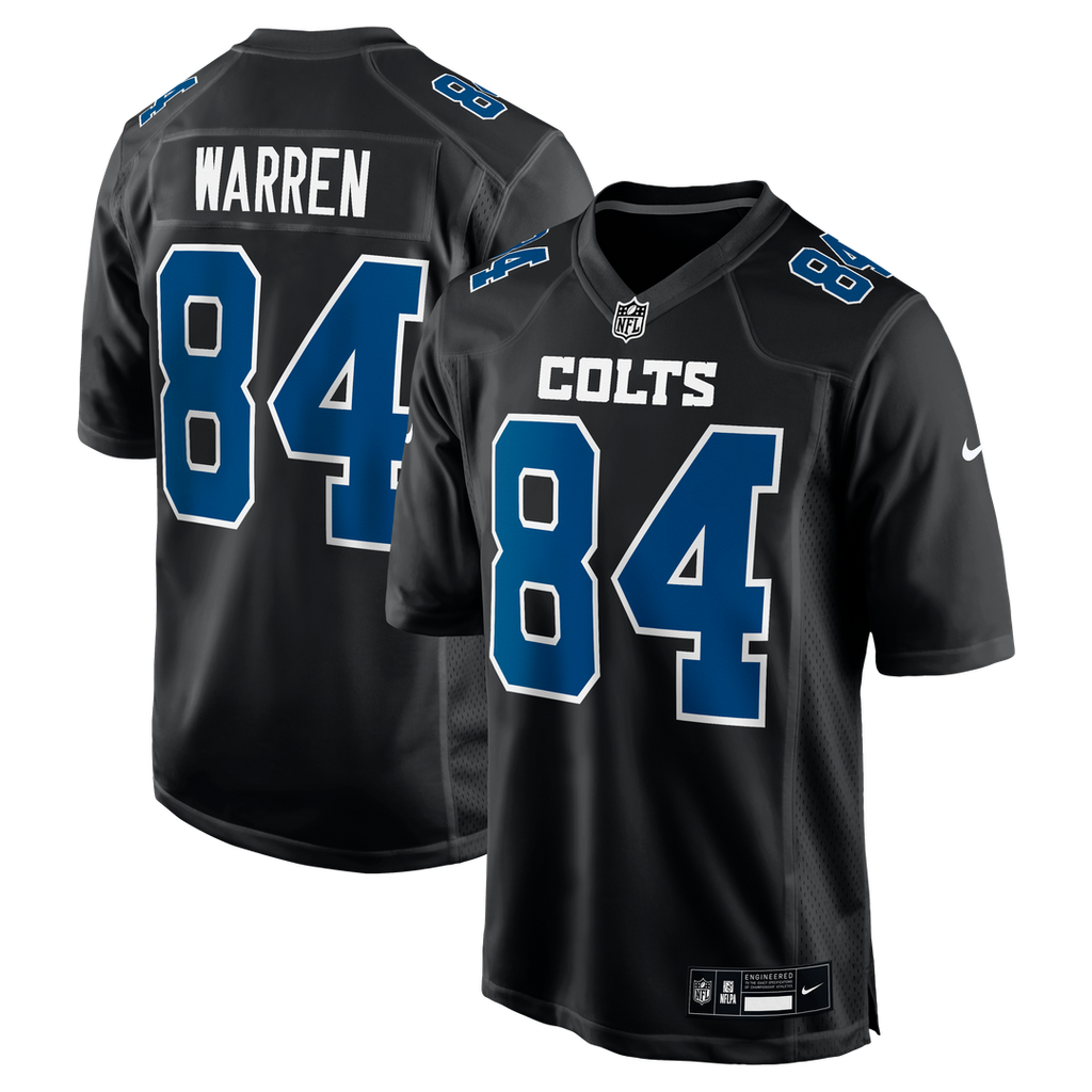 Indianapolis Colts Tyler Warren Nike Tundra White Fashion Game Jersey product image 7, provided for visual reference and