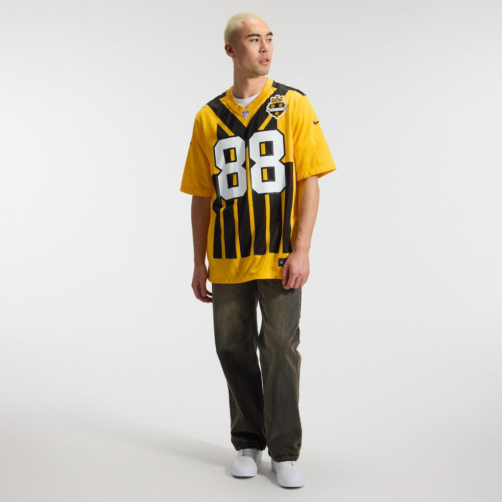 Pittsburgh Steelers Pat Freiermuth Nike Gold Alternate 1933 Throwback Game Jersey product image 16, provided for visual