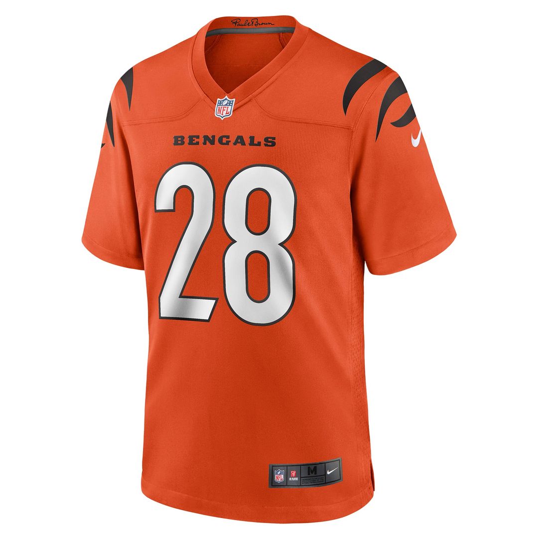 Cincinnati Bengals Corey Dillon Nike Orange Retired Player Alternate Game Jersey product image 2, provided for visual