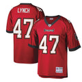 Tampa Bay Buccaneers John Lynch Mitchell & Ness Red Legacy Replica Jersey product image 1, provided for visual reference and