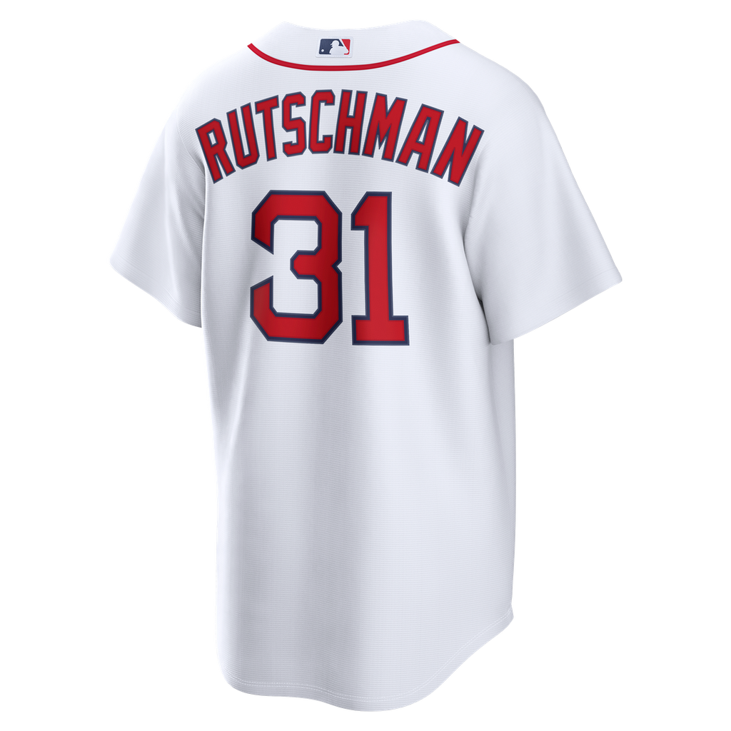 Boston Red Sox Adley Rutschman Nike White Home Replica Jersey product image 5, provided for visual reference and product