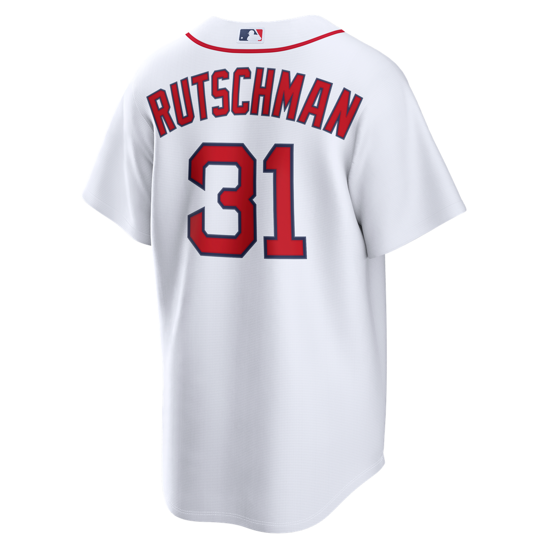 Boston Red Sox Adley Rutschman Nike White Home Replica Jersey product image 5, provided for visual reference and product