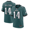 Philadelphia Eagles Andy Dalton Nike Midnight Green Team Game Jersey product image 1, provided for visual reference and