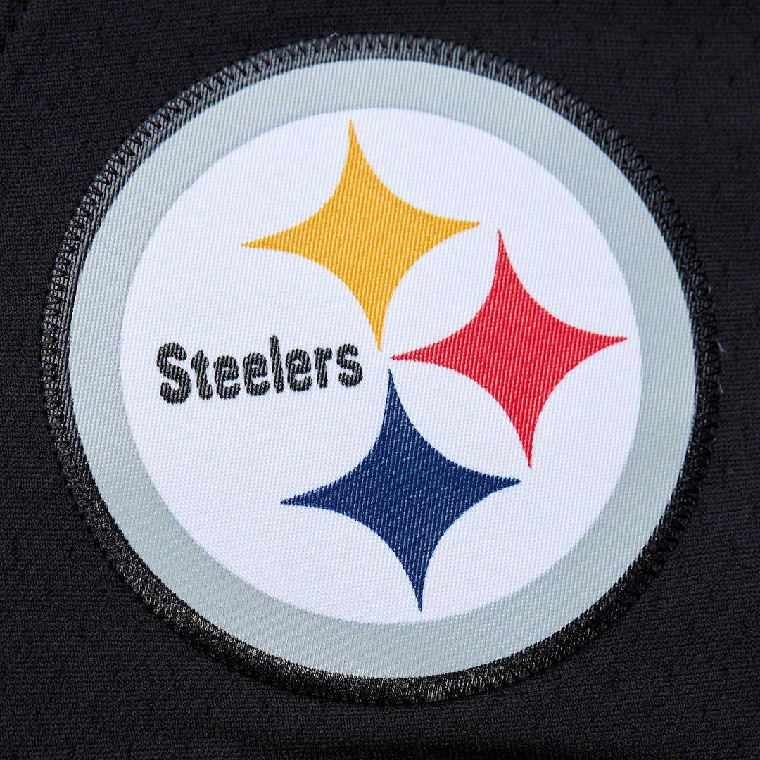 Pittsburgh Steelers James Harrison Mitchell & Ness Black Legacy Replica Jersey product image 5, provided for visual