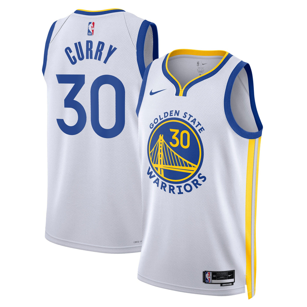 Golden State Warriors Nike Association Swingman Jersey - Stephen Curry - Unisex product image 2, provided for visual