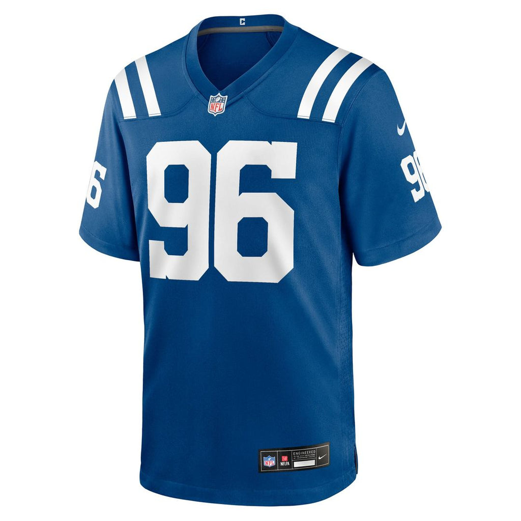 Indianapolis Colts Chris Wormley Nike Royal Team Game Jersey product image 2, provided for visual reference and product