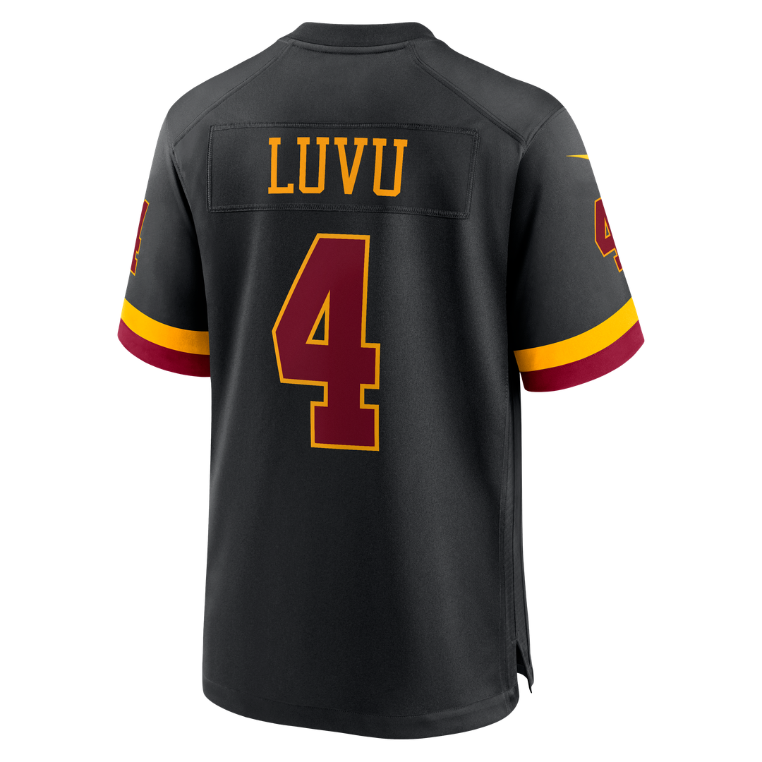 Washington Commanders Frankie Luvu Nike Black Hail Raiser Alternate Game Jersey product image 20, provided for visual