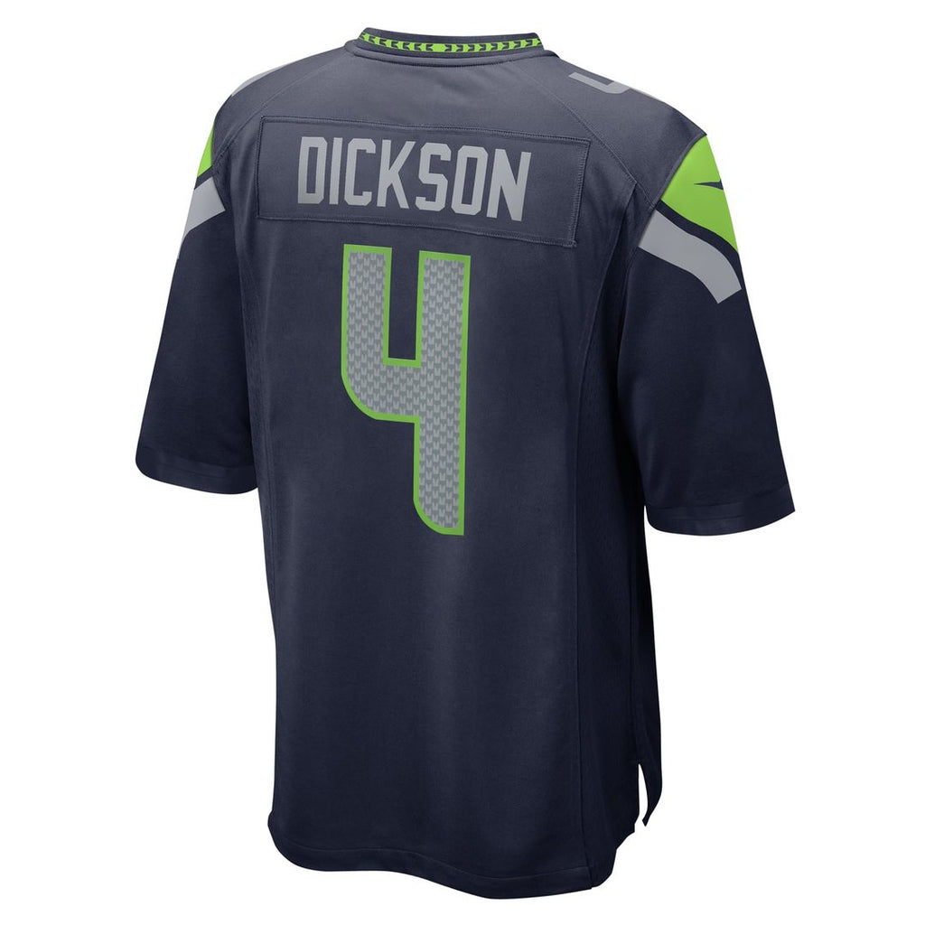 Seattle Seahawks Michael Dickson Nike College Navy Game Jersey product image 3, provided for visual reference and product