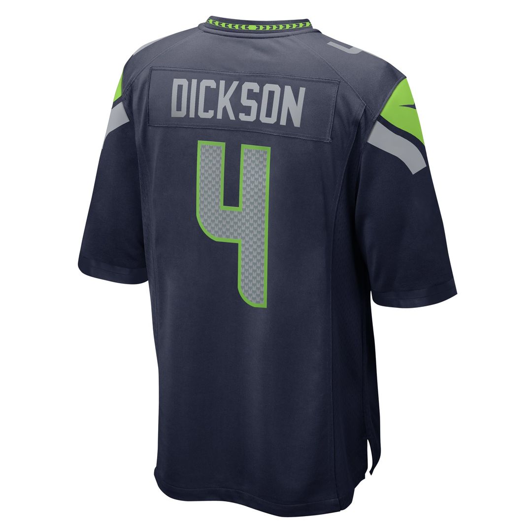 Seattle Seahawks Michael Dickson Nike College Navy Game Jersey product image 3, provided for visual reference and product