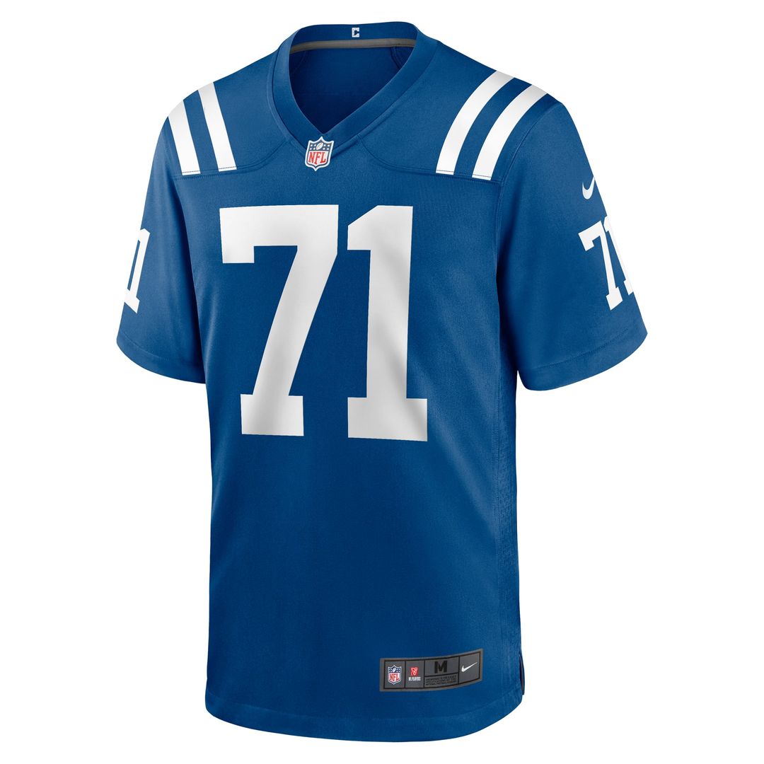 Indianapolis Colts Matt Goncalves Nike Royal Game Jersey product image 2, provided for visual reference and product detail