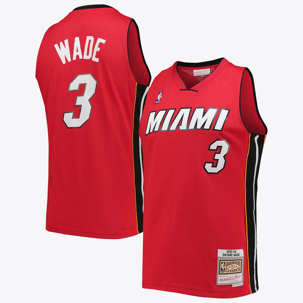 Miami Heat NBA Dwyane Wade Alternate 2005 Hardwood Classics product image 1