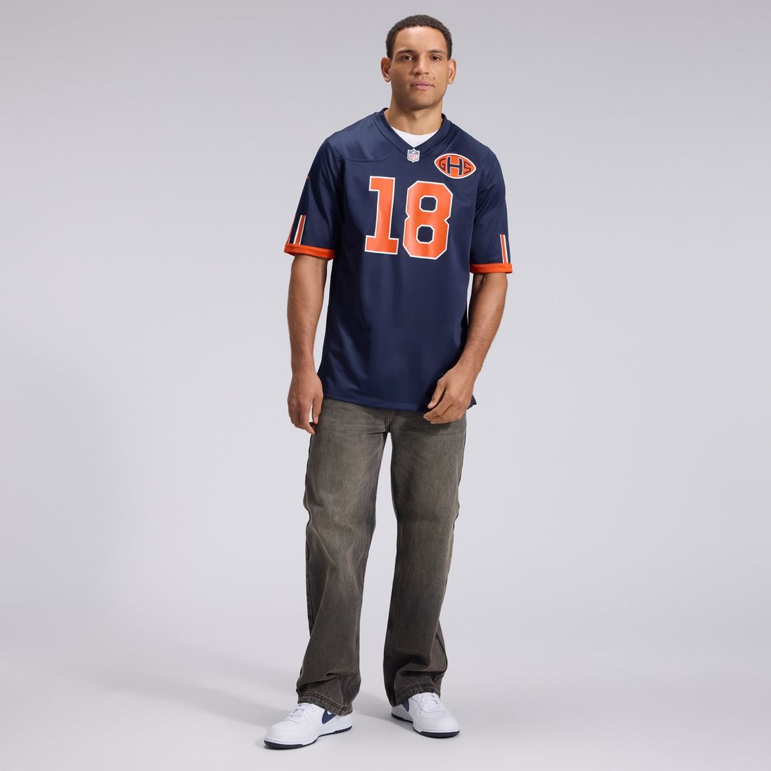 Chicago Bears Caleb Williams Nike Navy 2026 Rivalries Collection Game Jersey product image 4, provided for visual reference