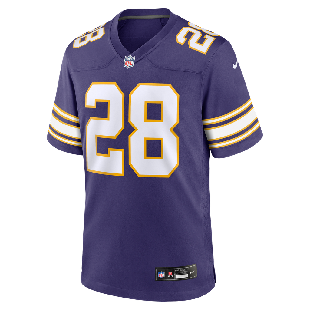 Minnesota Vikings Adrian Peterson Nike Purple Alternate 2 Classic Retired Game Jersey product image 2, provided for visual