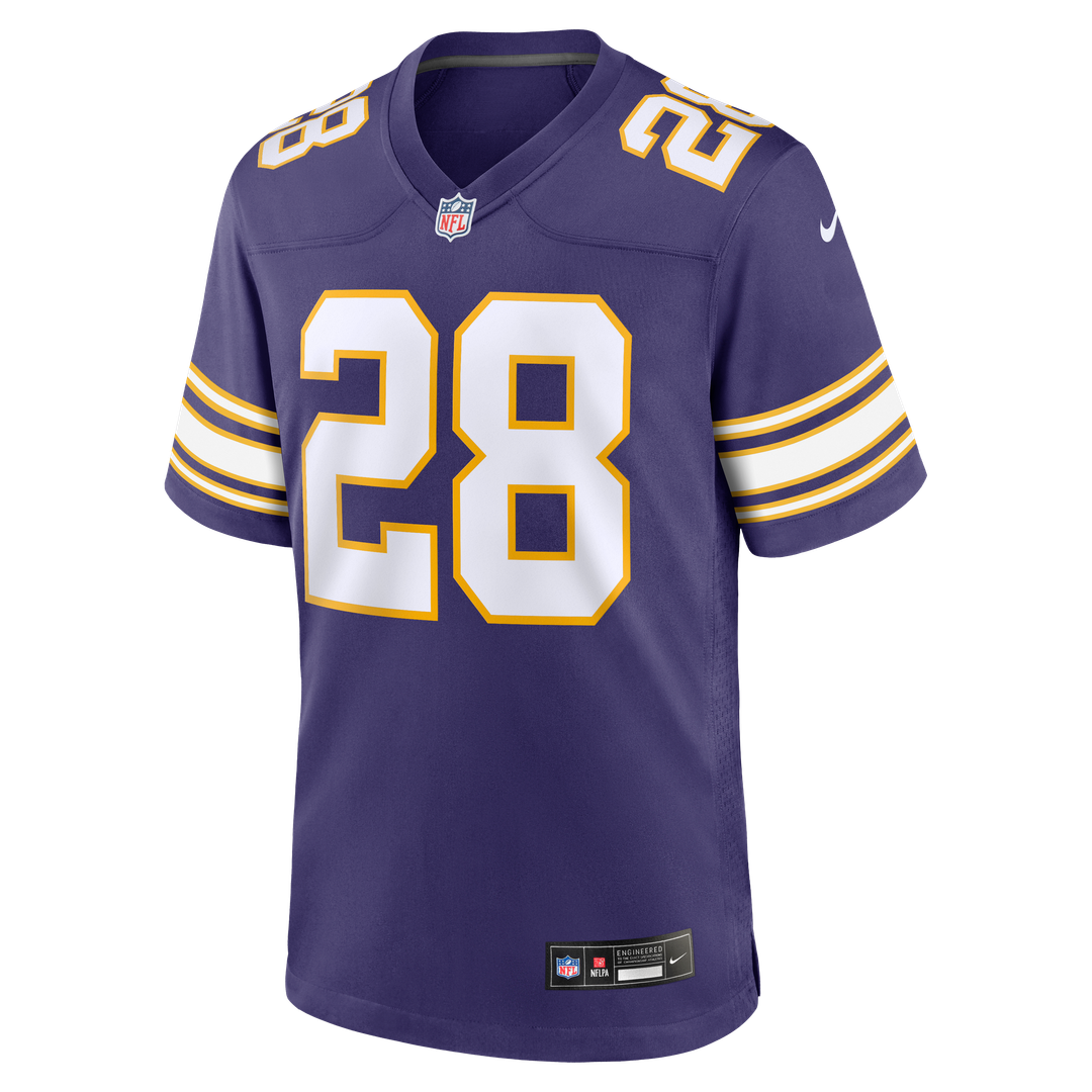 Minnesota Vikings Adrian Peterson Nike Purple Alternate 2 Classic Retired Game Jersey product image 2, provided for visual
