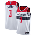 Washington Wizards Nike Association Edition Swingman Jersey - White - Trae Young - Unisex product image 1, provided for