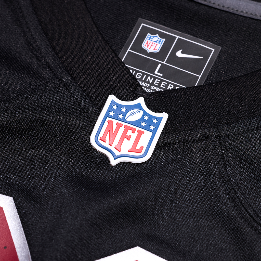 Arizona Cardinals Jeremiyah Love Nike Black Alternate Game Player Jersey product image 6, provided for visual reference and
