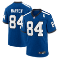 Indianapolis Colts Tyler Warren Nike Heather Royal Alternate 2 Indiana Nights Game Jersey product image 1, provided for