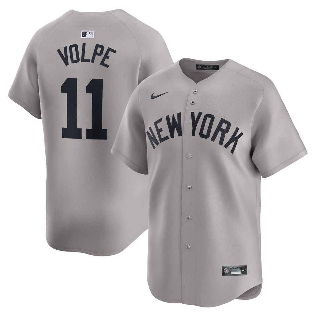 New York Yankees Anthony Volpe Nike White Home Limited Player Jersey product image 7, provided for visual reference and