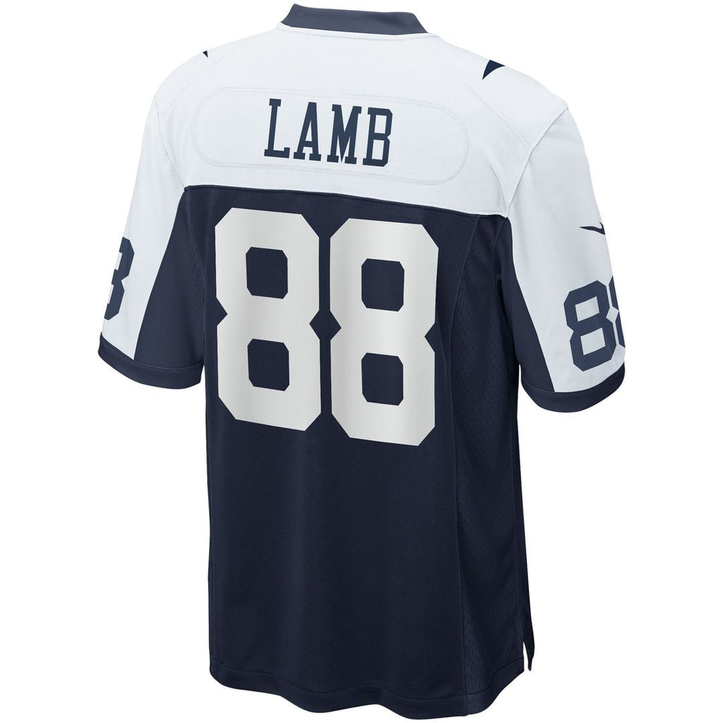 Dallas Cowboys CeeDee Lamb Nike Navy Alternate Game Team Jersey product image 9, provided for visual reference and product