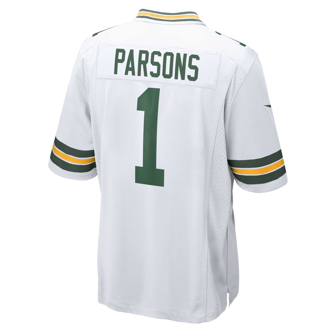 Green Bay Packers Micah Parsons Nike Green Game Player Jersey product image 27, provided for visual reference and product
