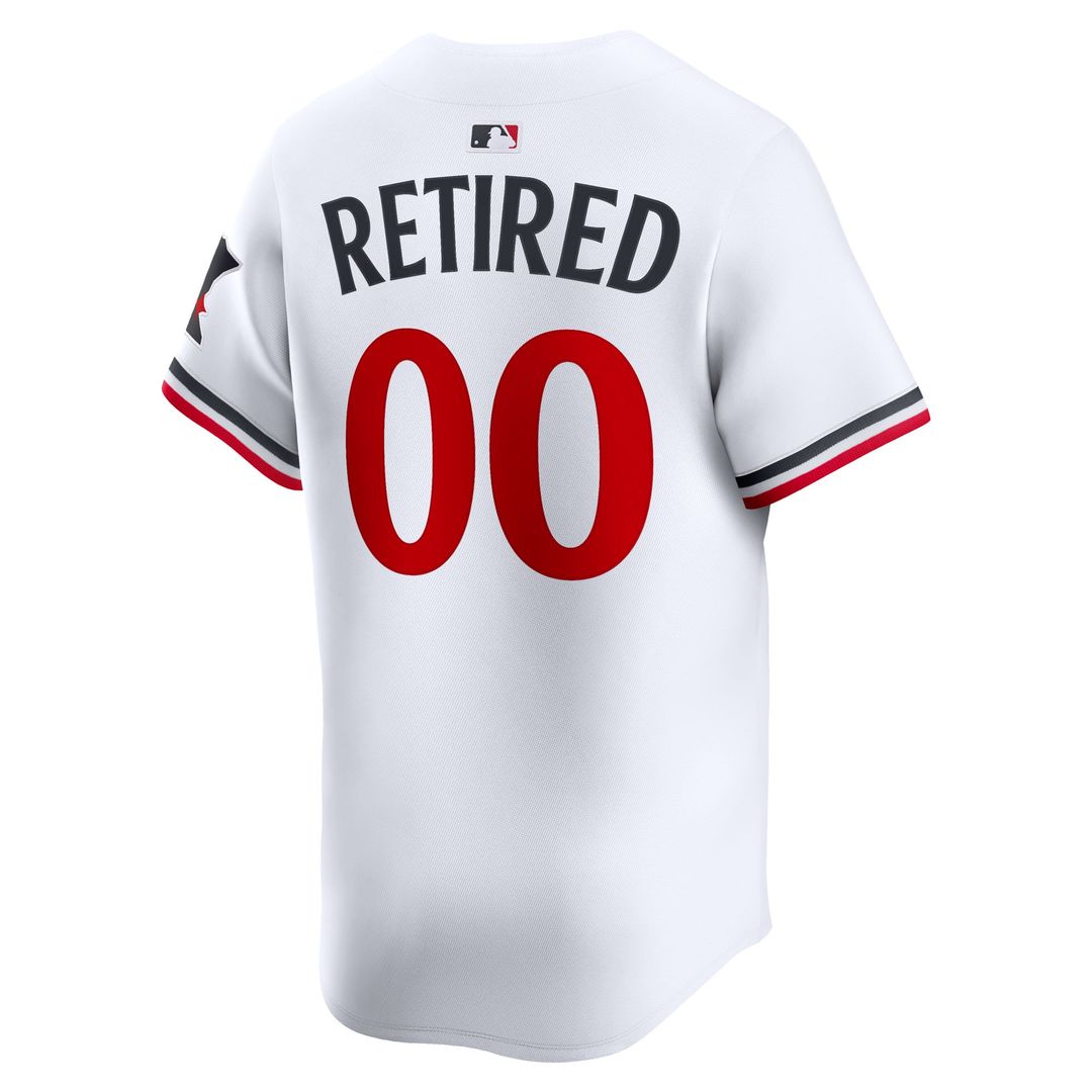 Minnesota Twins Nike White Home Limited Pick-A-Player Retired Roster Jersey product image 3, provided for visual reference