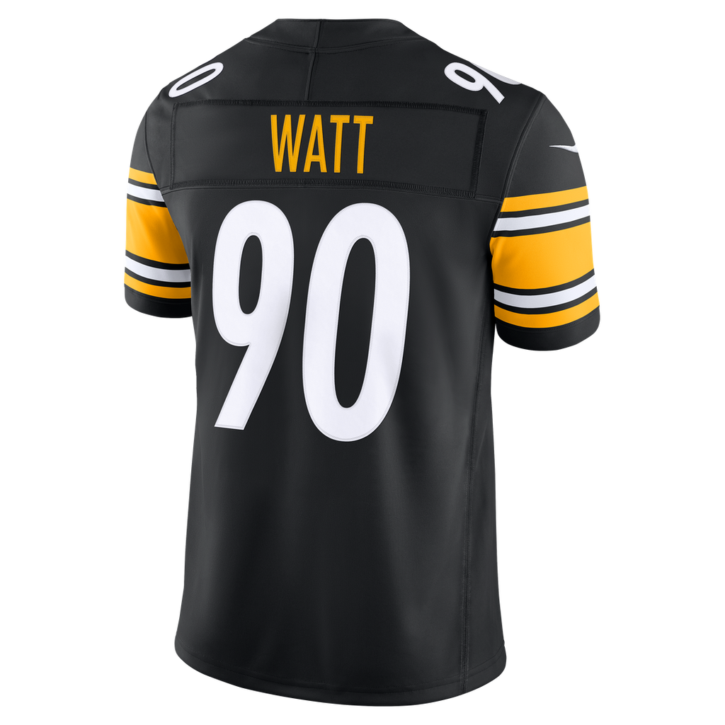 Pittsburgh Steelers T.J. Watt Nike Gold Alternate Vapor F.U.S.E. Stitched Limited Jersey product image 13, provided for