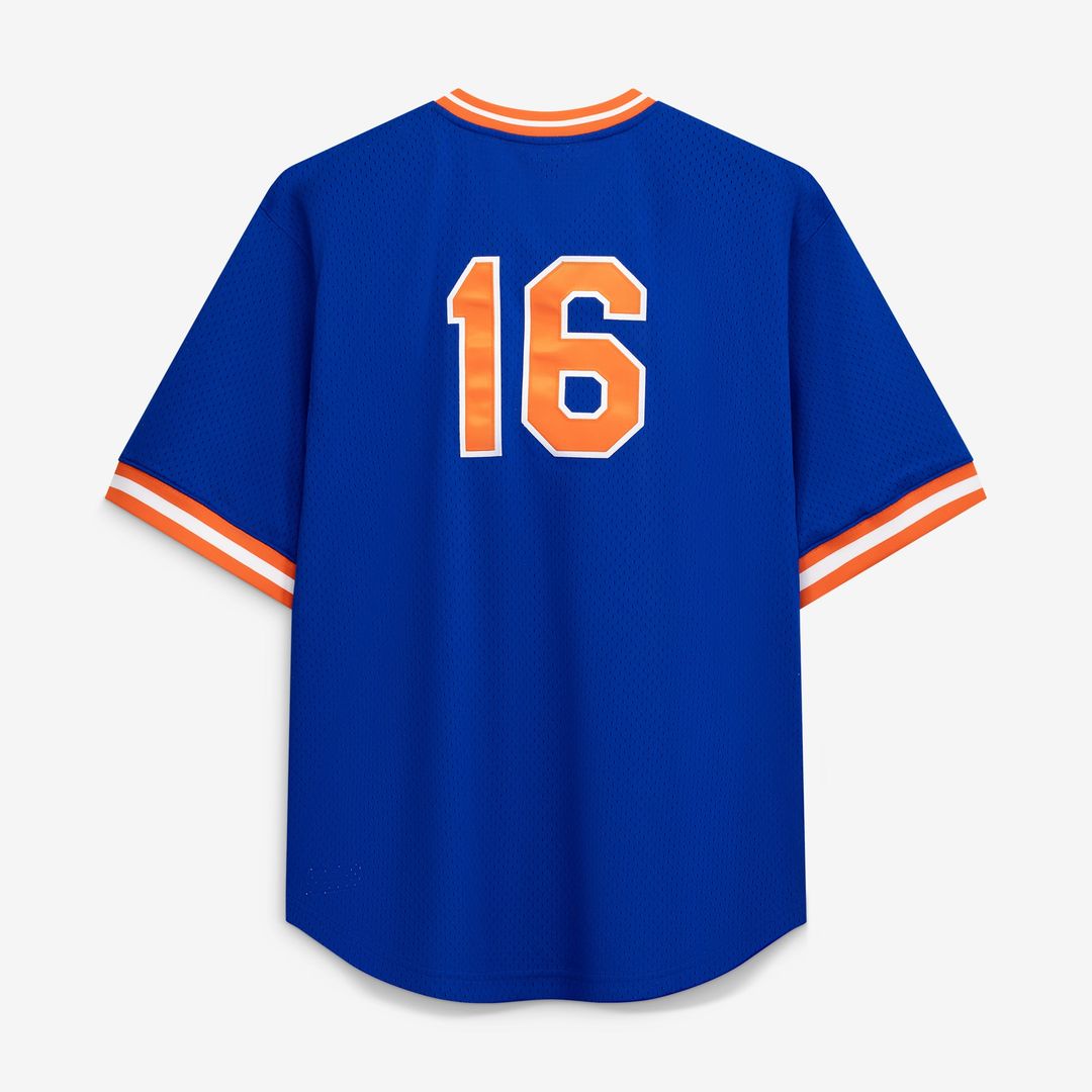 New York Mets Dwight Gooden Profile Royal Big & Tall Cooperstown Collection Mesh Batting Practice Jersey product image 3,