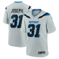 Detroit Lions Kerby Joseph Nike Silver 2026 Rivalries Collection Game Jersey product image 1, provided for visual reference