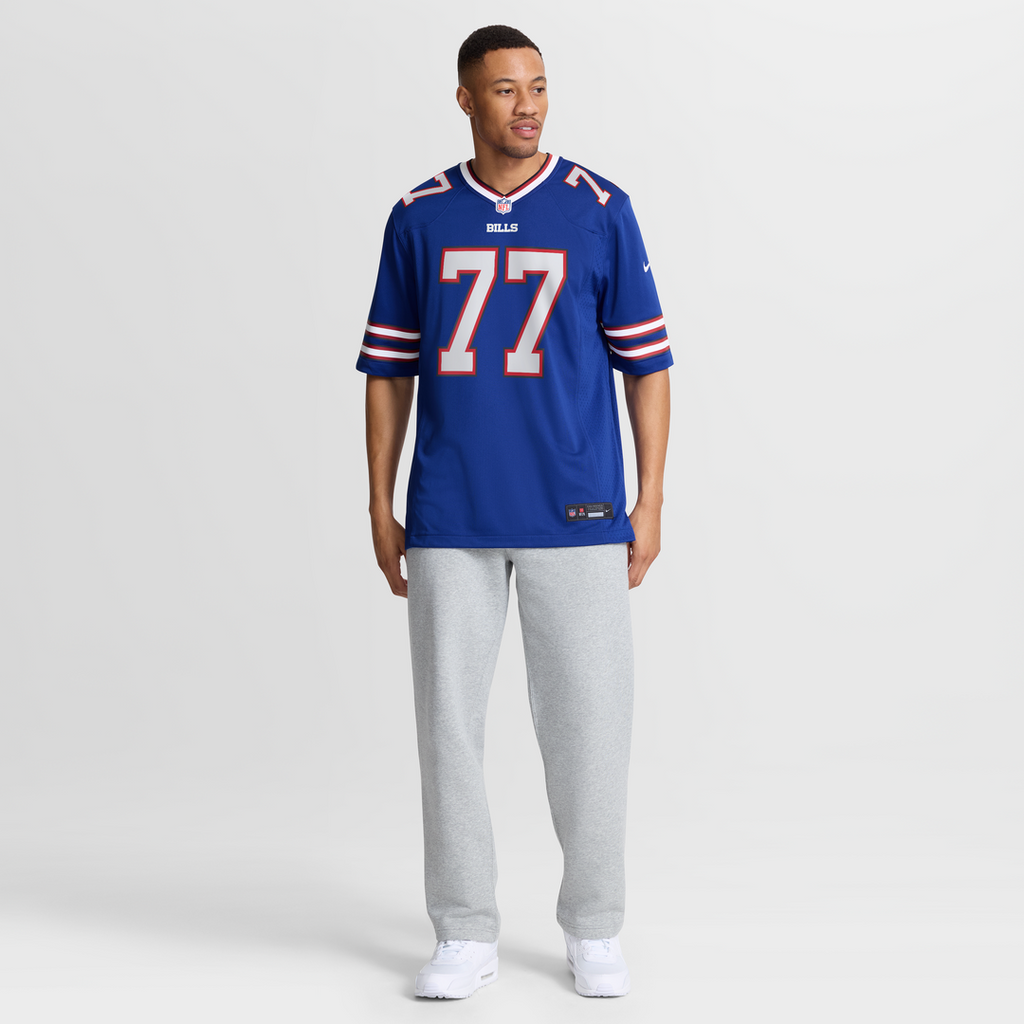 Buffalo Bills Chase Lundt Nike Royal Team Game Jersey product image 7, provided for visual reference and product detail