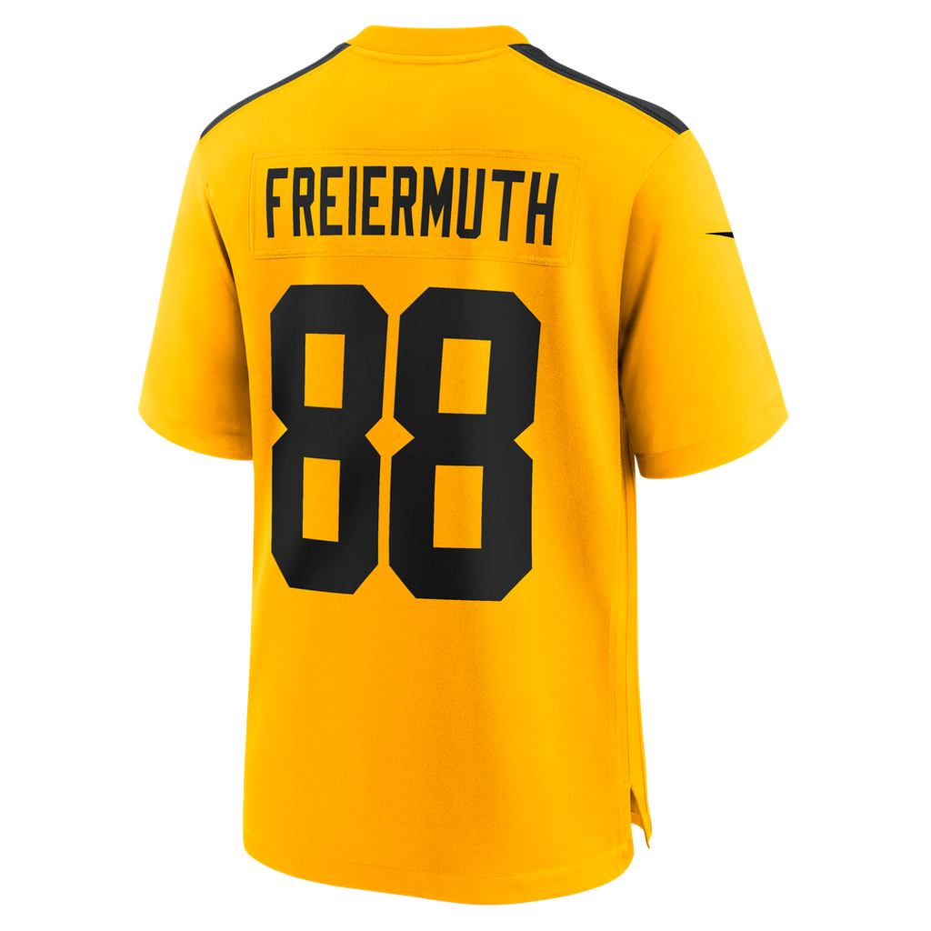 Pittsburgh Steelers Pat Freiermuth Nike Gold Alternate 1933 Throwback Game Jersey product image 7, provided for visual