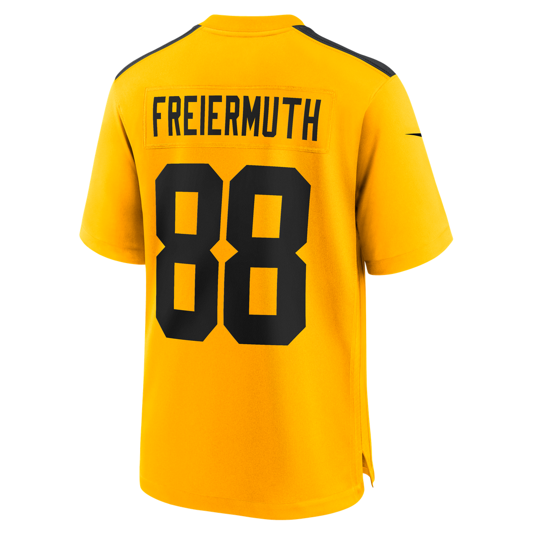 Pittsburgh Steelers Pat Freiermuth Nike Gold Alternate 1933 Throwback Game Jersey product image 7, provided for visual