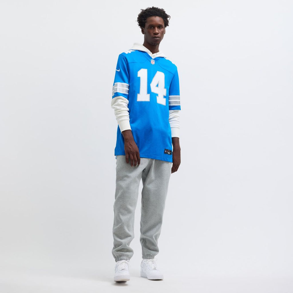 Detroit Lions Amon-Ra St. Brown Nike Blue Game Jersey product image 16, provided for visual reference and product detail