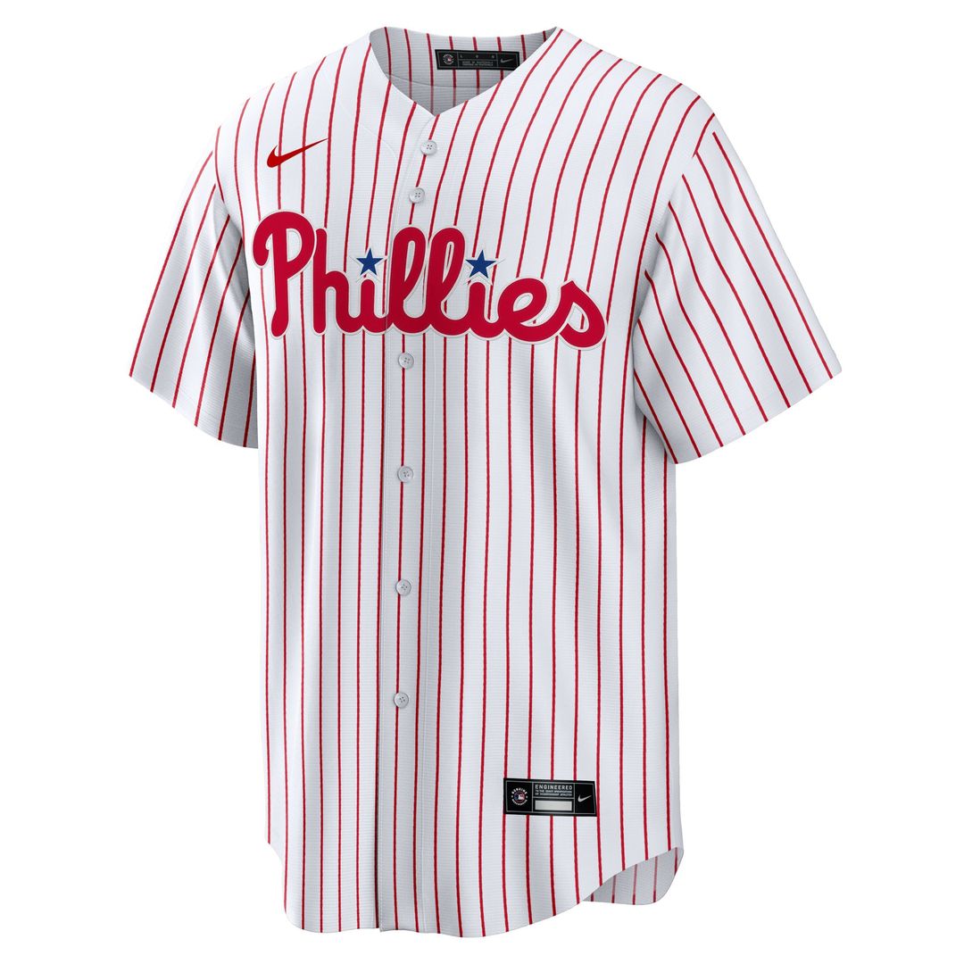 Philadelphia Phillies Jhoan Duran Nike White Home Replica Jersey product image 2, provided for visual reference and product