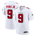 Atlanta Falcons Michael Penix Jr. Nike White Game Jersey product image 1, provided for visual reference and product detail
