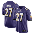 Baltimore Ravens T.J. Tampa Nike Purple Team Game Jersey product image 1, provided for visual reference and product detail