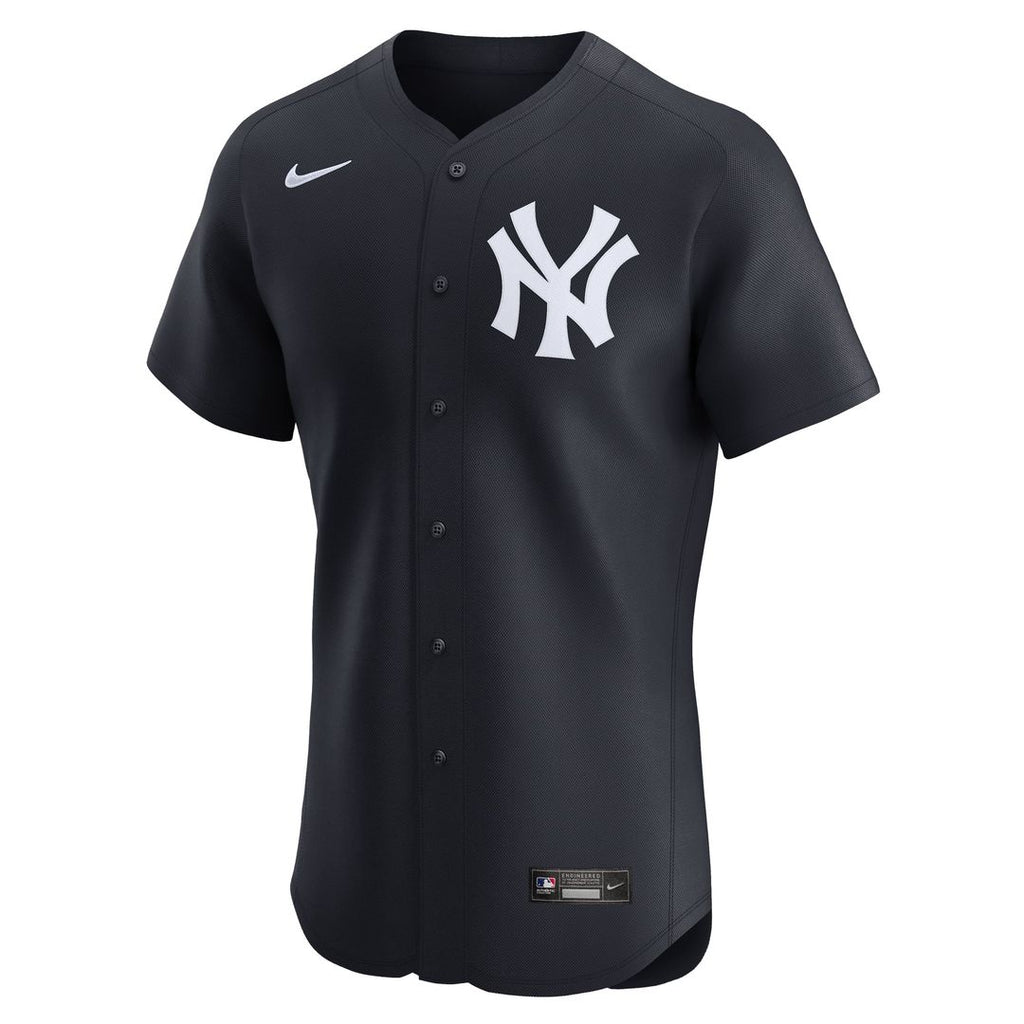 New York Yankees Aaron Judge Nike Navy Alternate 2 Elite Jersey product image 2, provided for visual reference and product