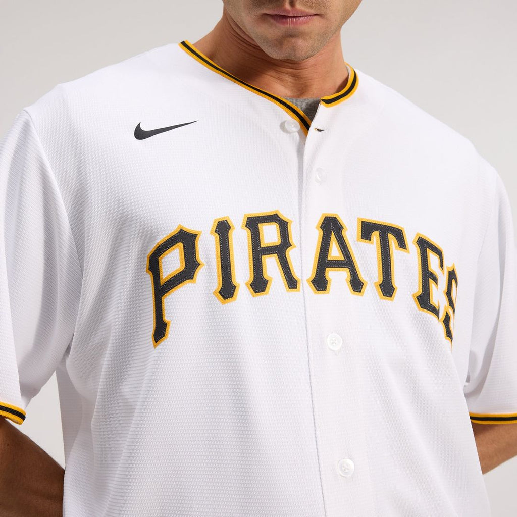Pittsburgh Pirates Paul Skenes Nike White Home Replica Player Jersey product image 9, provided for visual reference and