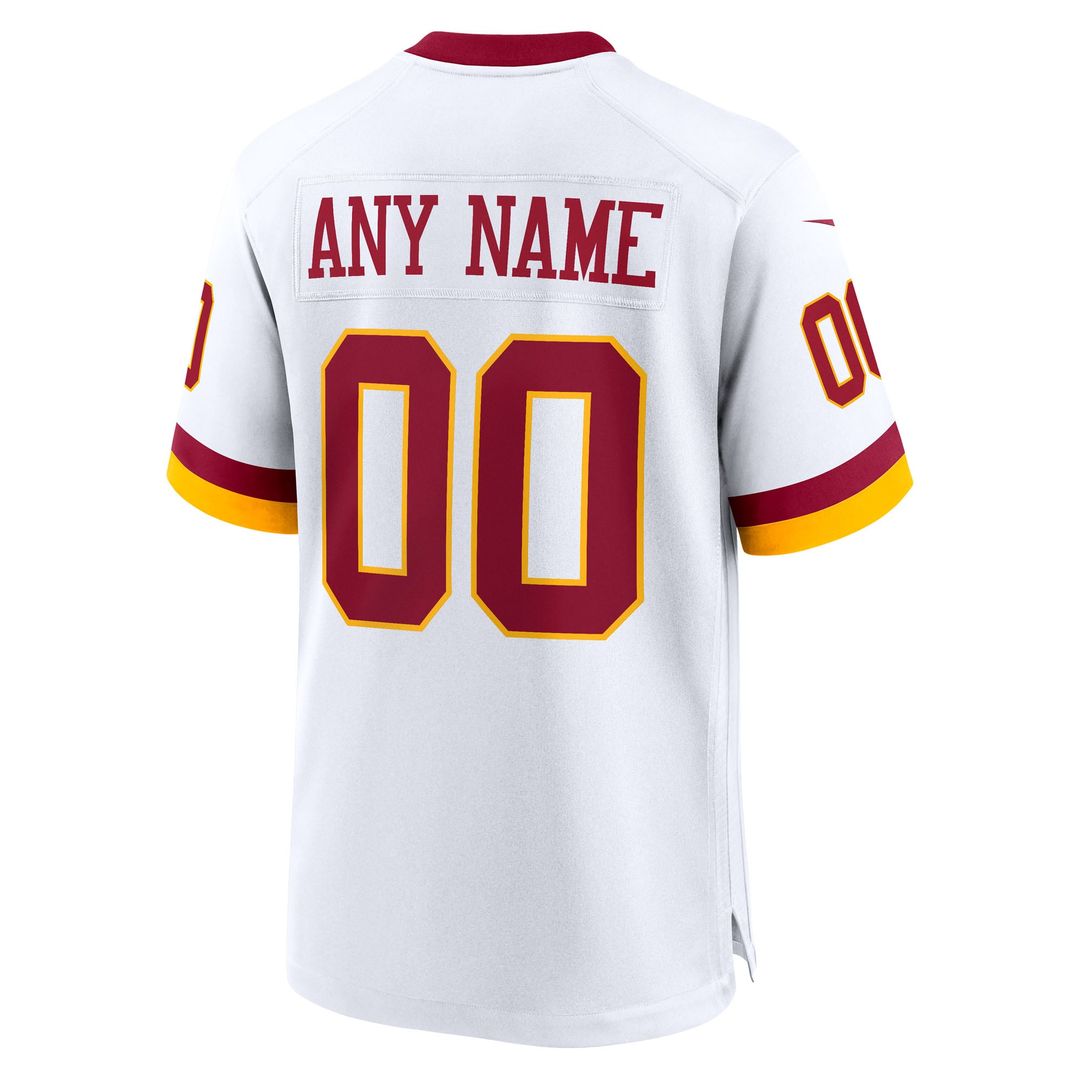 Washington Commanders Nike Black Hail Raiser Alternate Custom Game Jersey product image 24, provided for visual reference