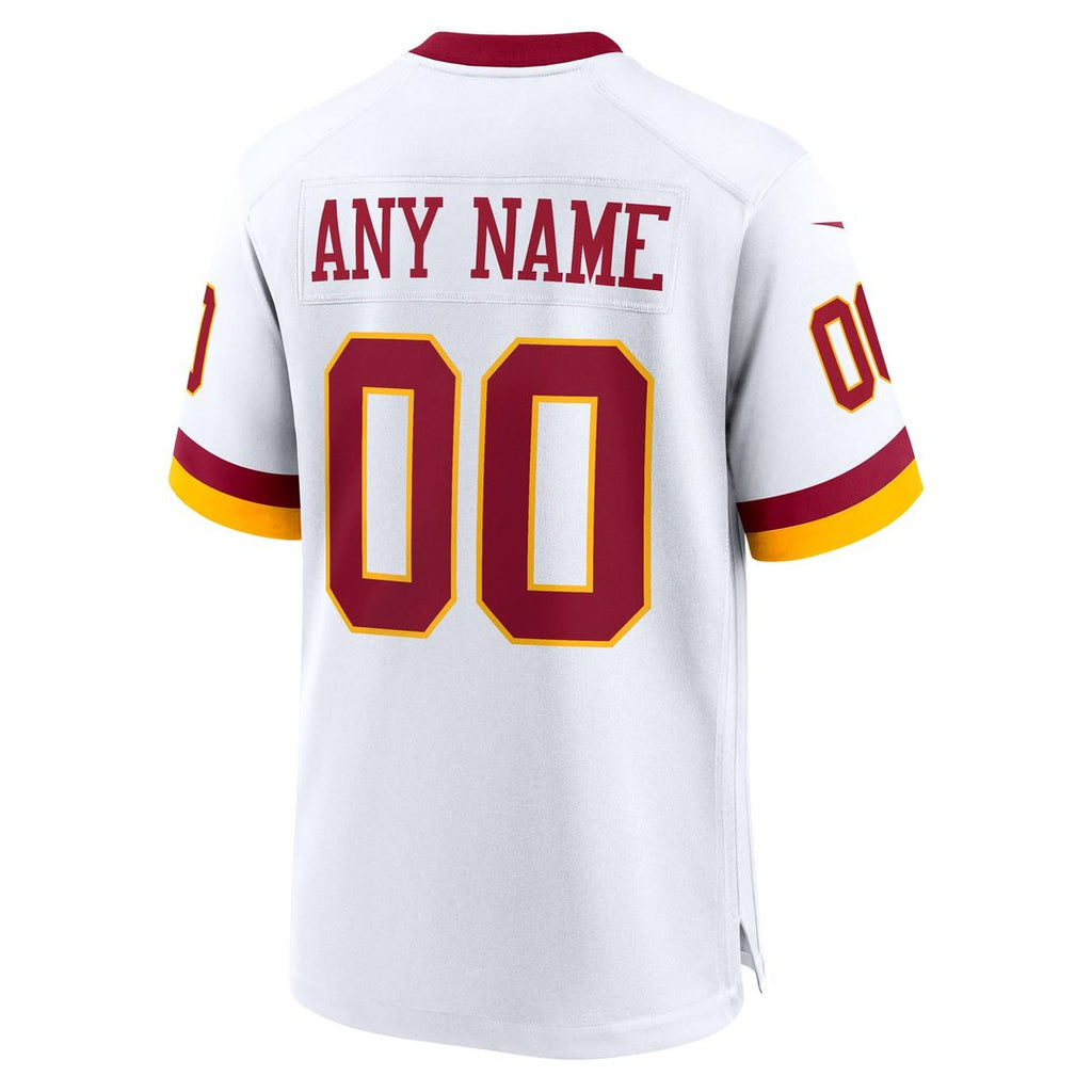 Washington Commanders Nike Burgundy Custom Game Jersey product image 24, provided for visual reference and product detail