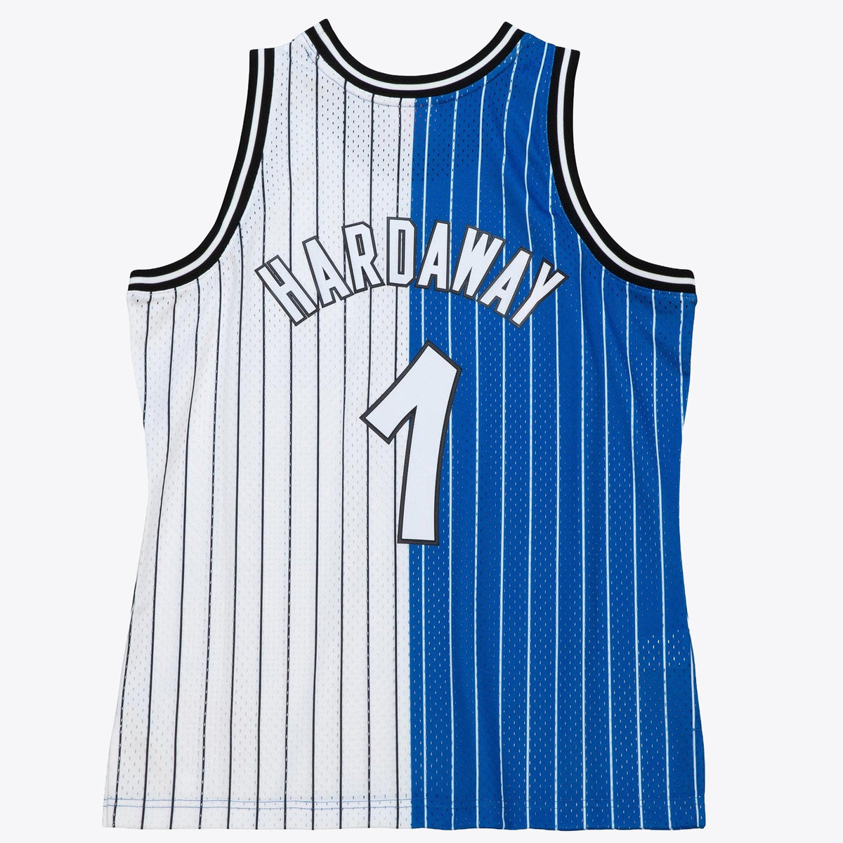 Orlando Magic Mitchell & Ness Anfernee Hardaway 1994 Split Swingman Jersey - Blue/White product image 4, provided for visual