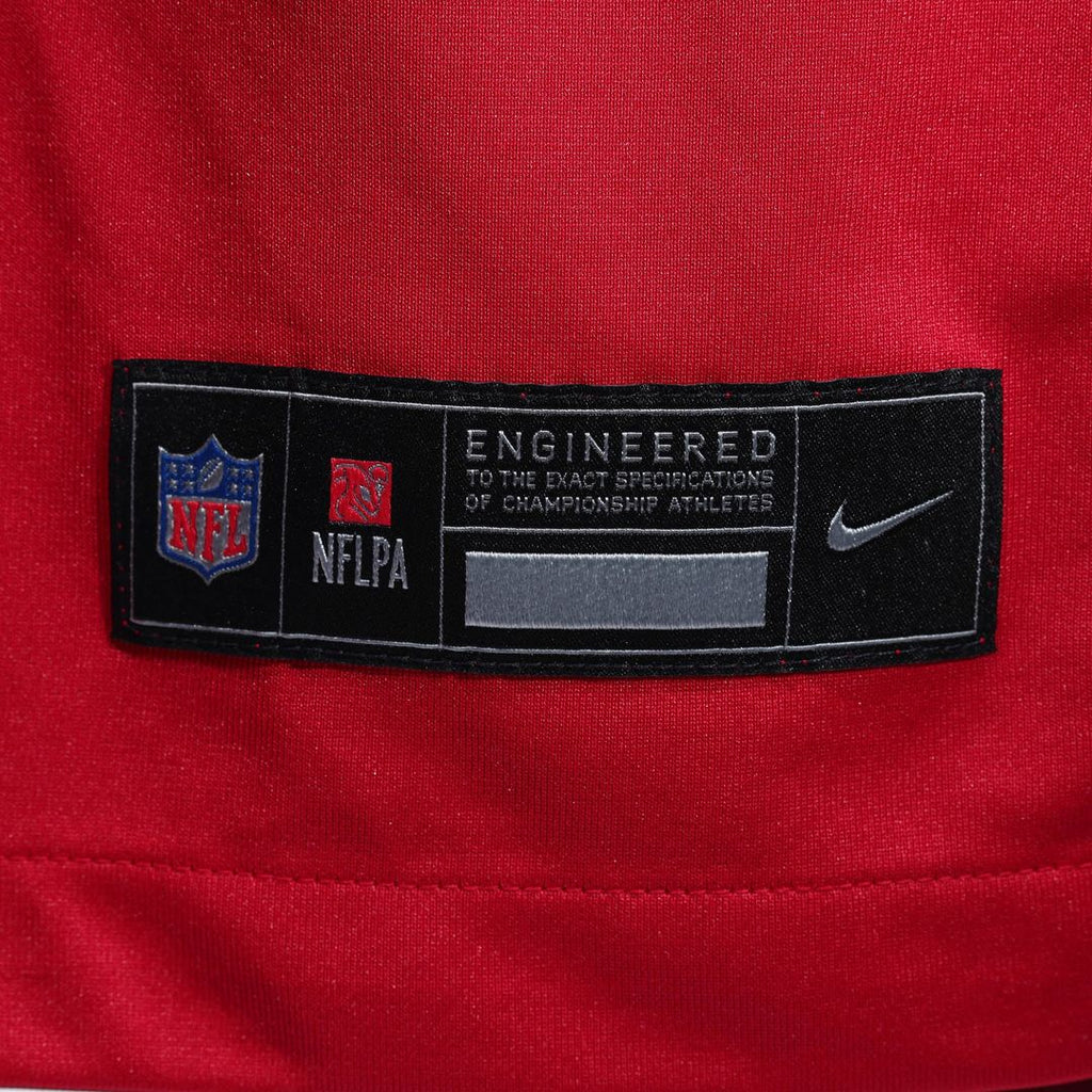 San Francisco 49ers Osa Odighizuwa Nike Scarlet Team Game Jersey product image 8, provided for visual reference and product