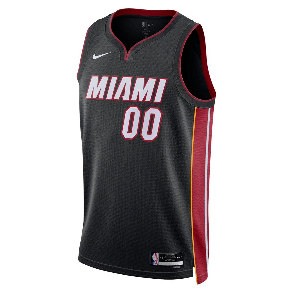 Miami Heat Nike Icon Swingman Jersey - Custom - Unisex product image 2, provided for visual reference and product detail