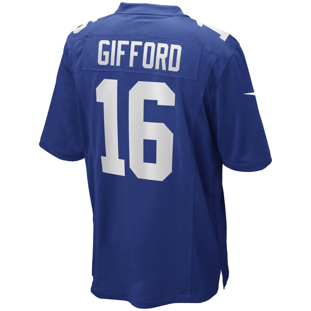 New York Giants Frank Gifford Nike Royal Game Retired Player Jersey product image 3, provided for visual reference and
