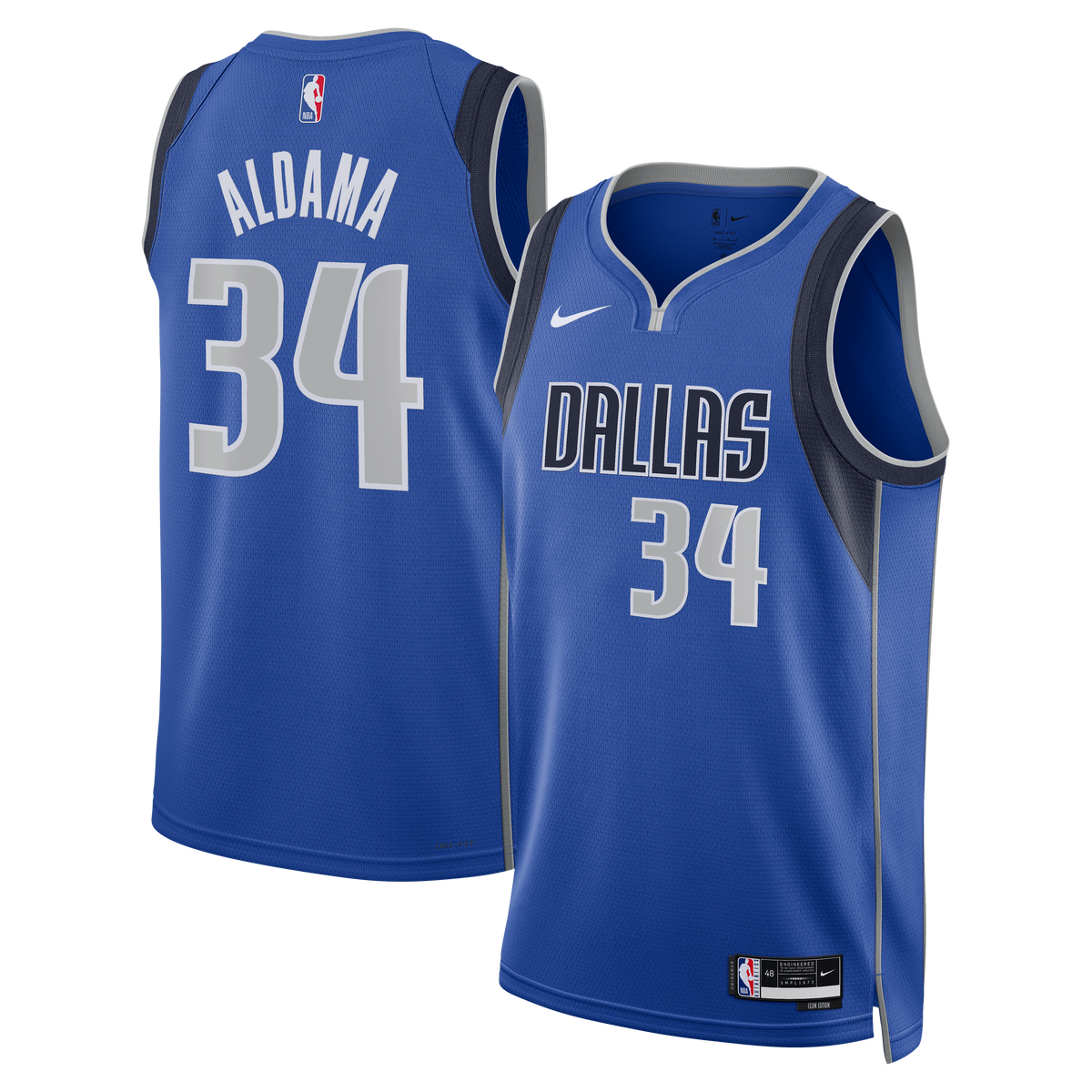 Dallas Mavericks Nike Icon Edition Swingman Jersey - Blue product image 2