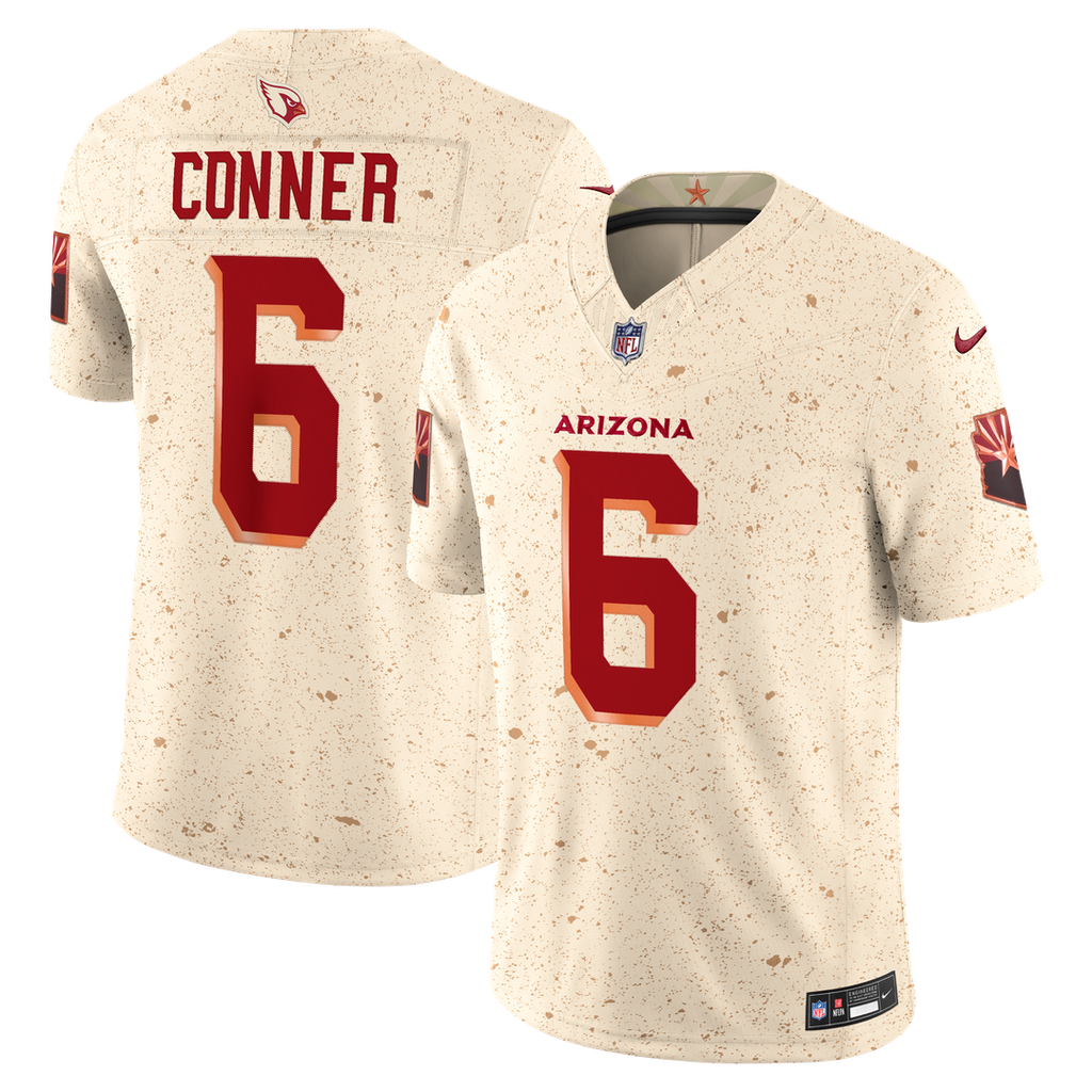 Arizona Cardinals James Conner Nike Natural Rivalries Collection Stitched Limited Jersey product image 1, provided for